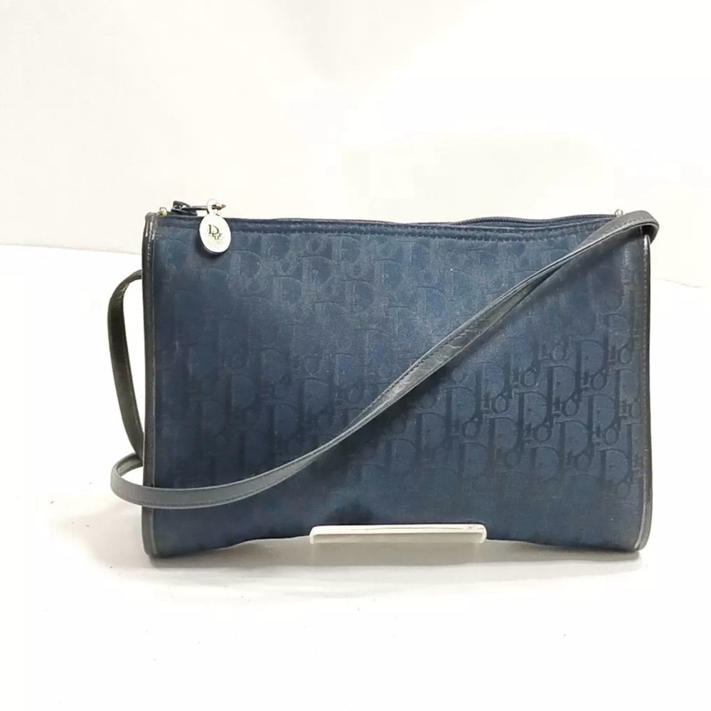 Christian Dior Diorissimo Trotter Crossbody (Navy Blue)
